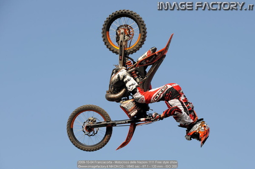 2009-10-04 Franciacorta - Motocross delle Nazioni 1111 Free style show